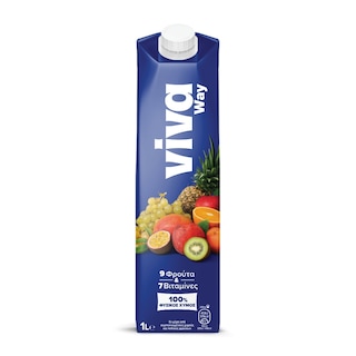 VIVA FRESH | Χυμός Exotic 9 Φρούτα 1lt