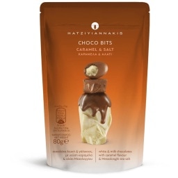 ΧΑΤΖΗΓΙΑΝΝΑΚΗΣ | Σοκολατάκια Choco Bits Καραμέλα και Αλάτι 80g
