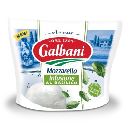 GALBANI | Τυρί Mozzarella με Βασιλικό 125g