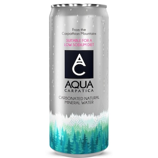AQUA CARPATICA | Νερό Ανθρακούχο Κουτί 330ml