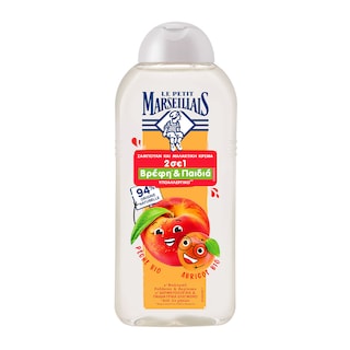 LE PETIT MARSEILLAIS | Σαμπουάν Conditioner Παιδικό Βιολογικό Ροδάκινο και Βερίκοκο 300ml