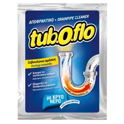 TUBOFLO | Αποφρακτικό Σκόνη Κρύο Νερό 4x55g