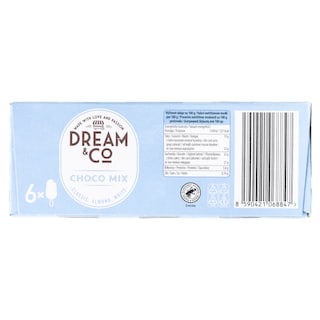 DREAM & CO | Παγωτό Ξυλάκι Choco Mix 6x84g