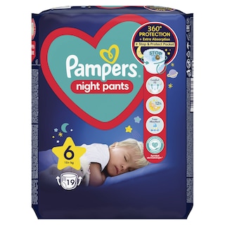 PAMPERS | PAMPERS PANTS NIGHT N6 19T VP