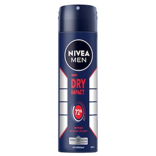 NIVEA | FOR MEN | Deodorant Spray Men Dry Impact 150ml