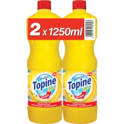 TOPINE | Χλωροκαθαριστικό Gel Ultra Λεμόνι 2x1250ml