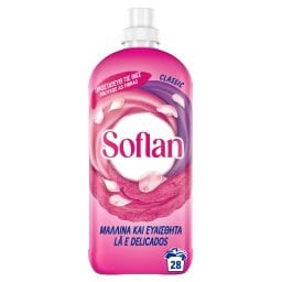 SOFLAN | Υγρό Πλυντηρίου Ρούχων Bivalent Classic Ευαίσθητα Ρούχα 28 Μεζούρες