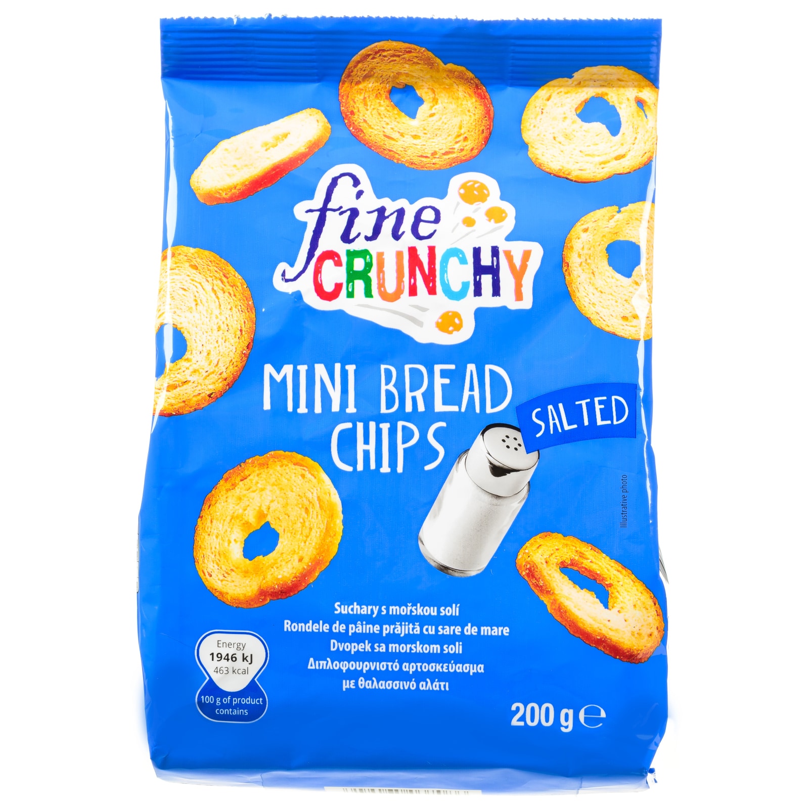 Mini Bread Chips Αλάτι 200g