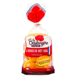 LA BOULANGERE | Ψωμάκια Brioche Mini Hot Dog 270g