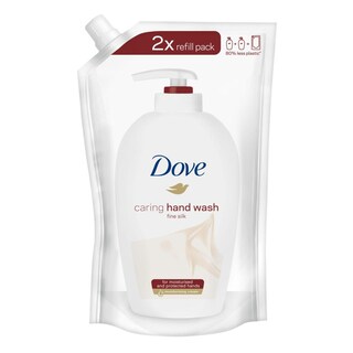 DOVE | Υγρό Κρεμοσάπουνο Fine Silk Ανταλλακτικό 500ml