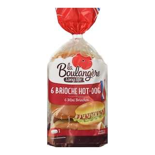 LA BOULANGERE | Ψωμάκια Brioche Mini Hot Dog 270g