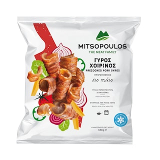 ΦΑΡΜΑ ΜΗΤΣΟΠΟΥΛΟΣ | Γύρος Χοιρινός Προψημένος Κατάψυξης 330g