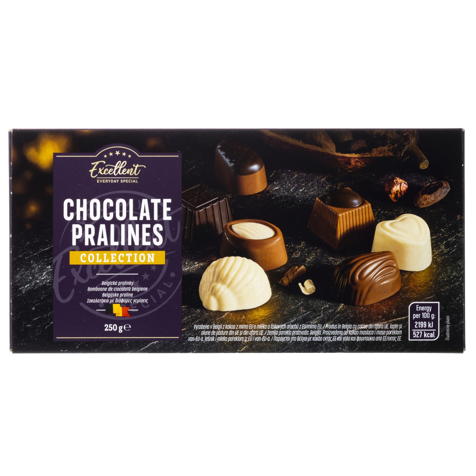 EXCELLENT Σοκολατάκια Πραλίνες Βελγίου 250g