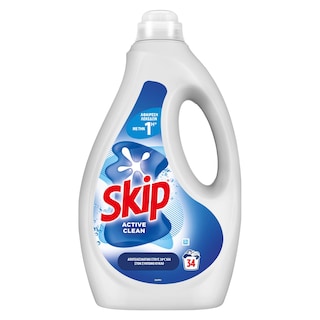 SKIP | Yγρό Πλυντηρίου Ρούχων Active Clean 34 Μεζούρες