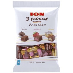 ΙΟΝ | Σοκολατάκια 3 Γεύσεις 198g