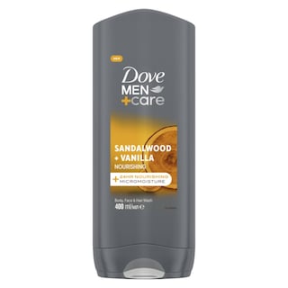 DOVE | Αφρόλουτρο Men Sandalwood Vanilla 400ml
