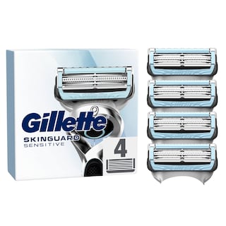 GILLETTE | SkinGuard Sensitive Replacement Shaving Heads 4 Pieces