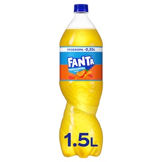 FANTA | SOFT DRINK ORANGE NON CARB. 1.5LT 0.30Ε