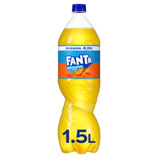 FANTA | Αναψυκτικό Πορτοκαλάδα Μπλε Φιάλη 1.5lt Έκπτωση 0.30Ε