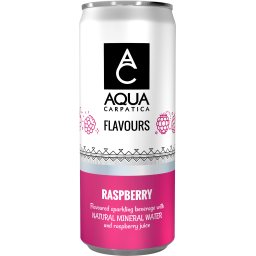 Νερό Ανθρακούχο Raspberry Κουτί 330ml