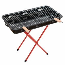GRILL O BBQ | Ψησταριά BBQ Εμαγιέ 60x33cm 1 Τεμάχιο
