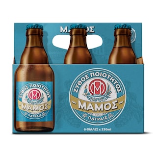 ΜΑΜΟΣ | Μπύρα Pilsener Retro Φιάλη 6x330ml