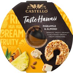 CASTELLO | Τυρί Κρέμα με Ανανά και Αμύγδαλο