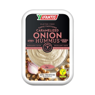 ΥΦΑΝΤΗΣ | Χούμους με Καραμελωμένο Κρεμμύδι Vegan 250g