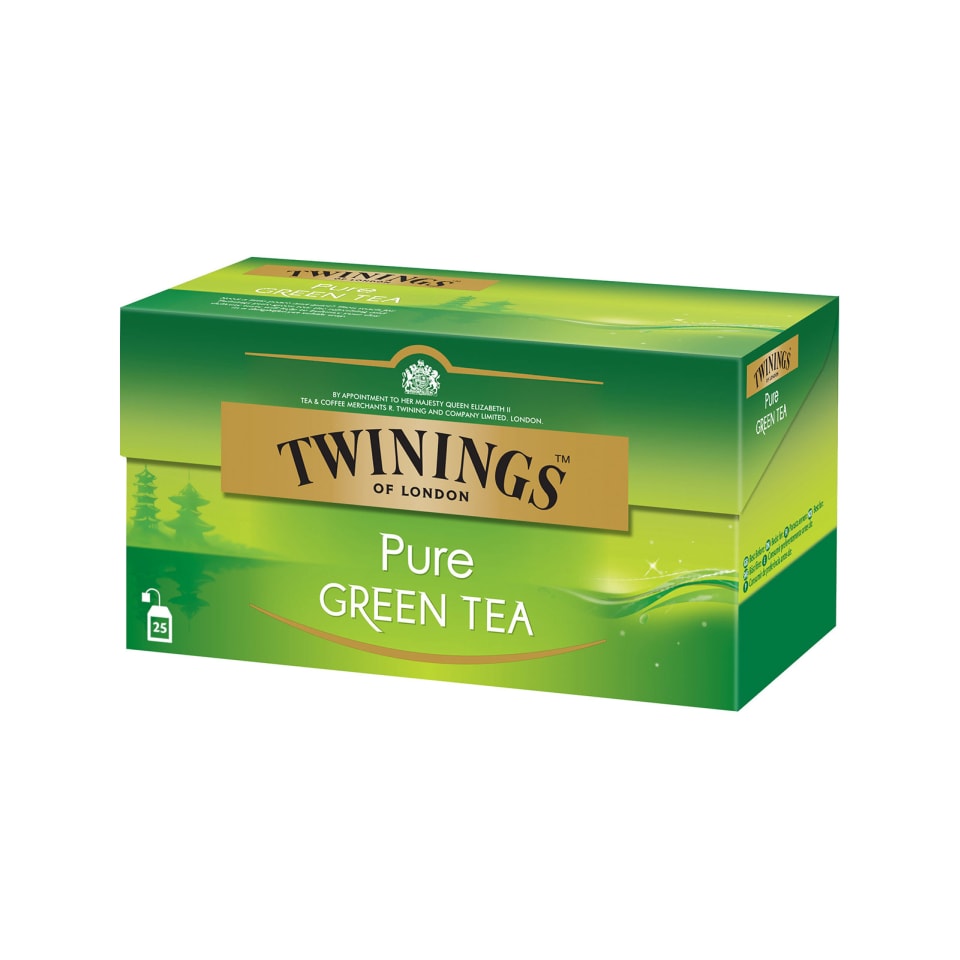 TWININGS Τσάι Πράσινο Pure Green 25x2g