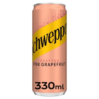 SCHWEPPES | Αναψυκτικό Pink Grapefruit Κουτί 330ml