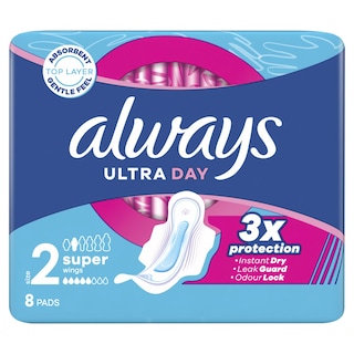 ALWAYS | Sanitary Pads Ultra Long 8 Pieces