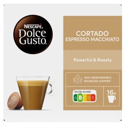 NESCAFE | DOLCE GUSTO | Coffee Capsules Dolce Gusto Cortado Espresso Macchiato 100.8g