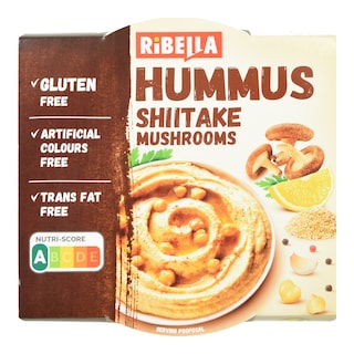- | Χούμους Ribella Μανιτάρι Vegan Χωρίς Γλουτένη 200g