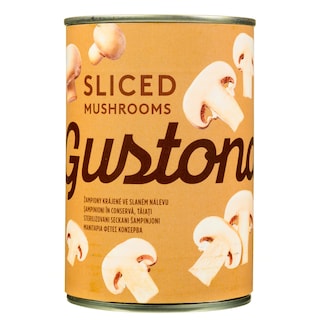 GUSTONA | Μανιτάρια Φέτες Κονσέρβα 230g