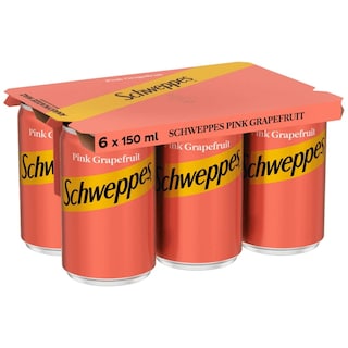 SCHWEPPES | Αναψυκτικό Pink Grapefruit Κουτί 6x150ml