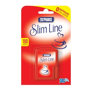 ΖΩΓΡΑΦΟΣ | Γλυκαντικό Slim Line 100 Δισκία 5.5g