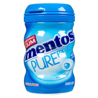 MENTOS | Τσίχλες Pure Fresh Μέντα 90g