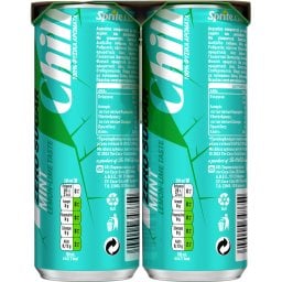 SPRITE | ZERO | Αναψυκτικό Γκαζόζα Zero Chill Κουτί 6x330ml