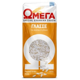 ΩΜΕΓΑ | Ρύζι Γλασσέ Special Ελληνικό 500g
