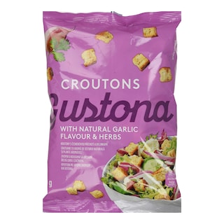 GUSTONA | Κρουτόν Σκόρδο και Βότανα 100g
