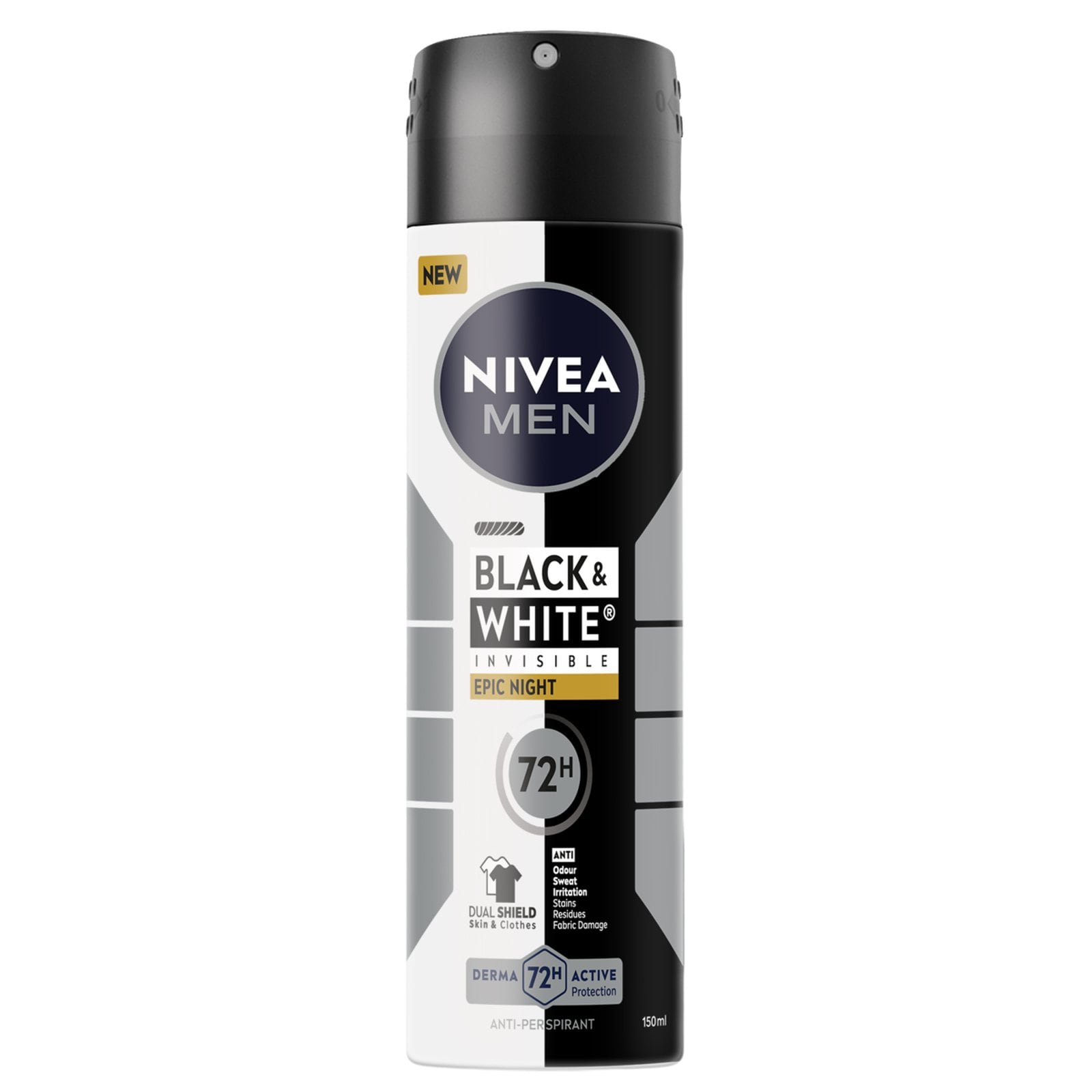 Αποσμητικό Spray Black & White Epic Night 150ml