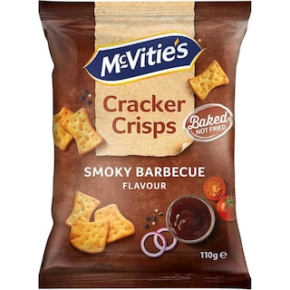 MC VITIES | Cracker Crisps Smoky Barbecue 110g