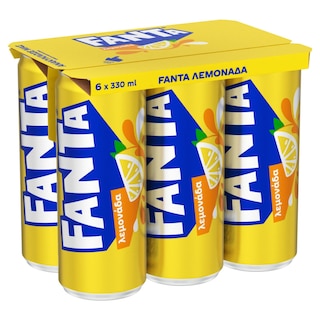 FANTA | Λεμονάδα Κουτί 6x330ml