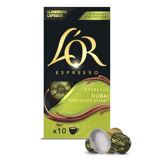 LOR | Κάψουλες Καφέ Espresso Dubai Chocolate 10x5.2g