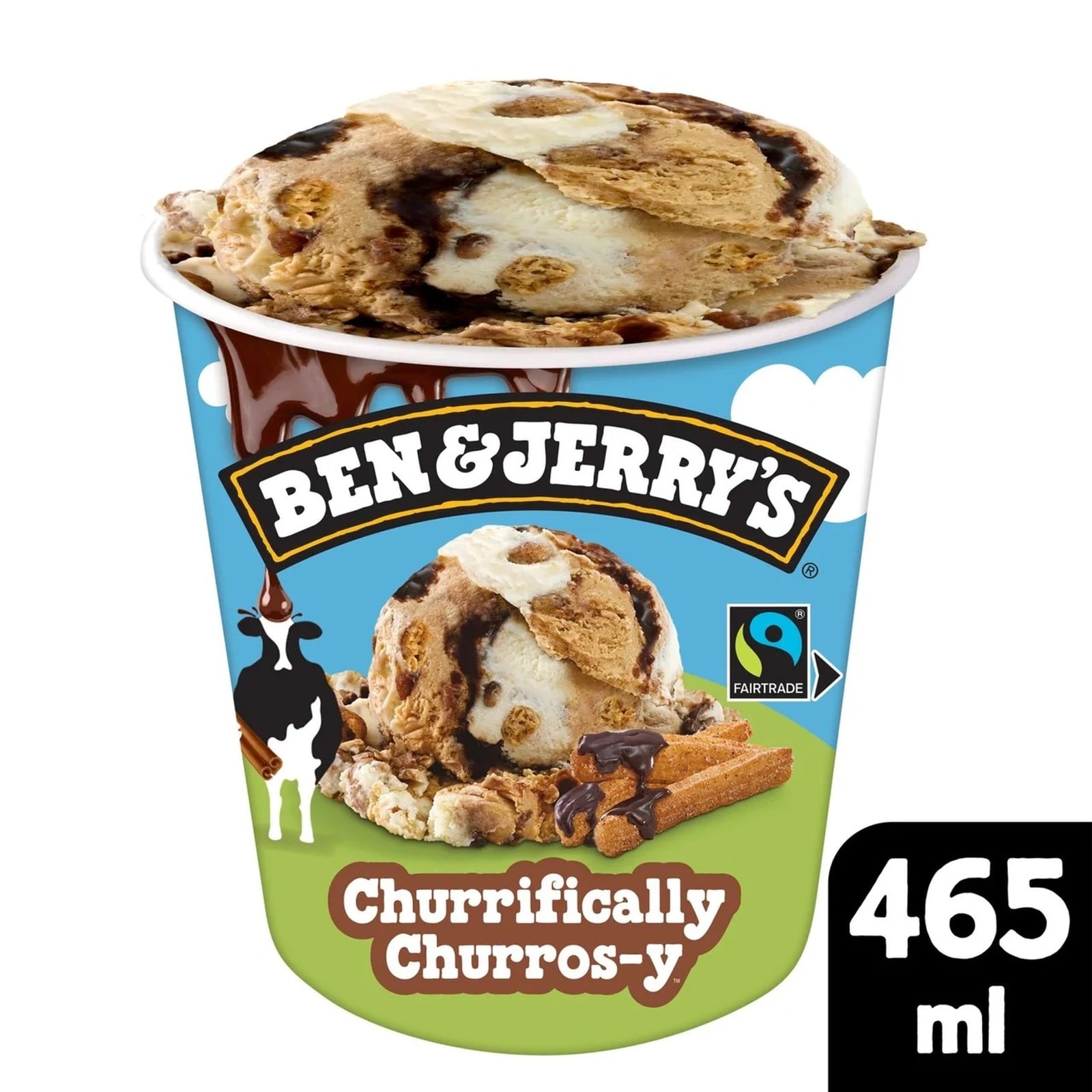 BEN & JERRY'S Παγωτό Churros 360g
