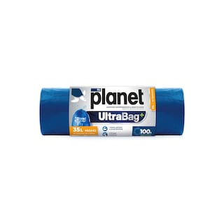 PLANET | Σακούλες Απορριμμάτων UltraBag+ Μεσαίες 35lt 10 Τεμάχια