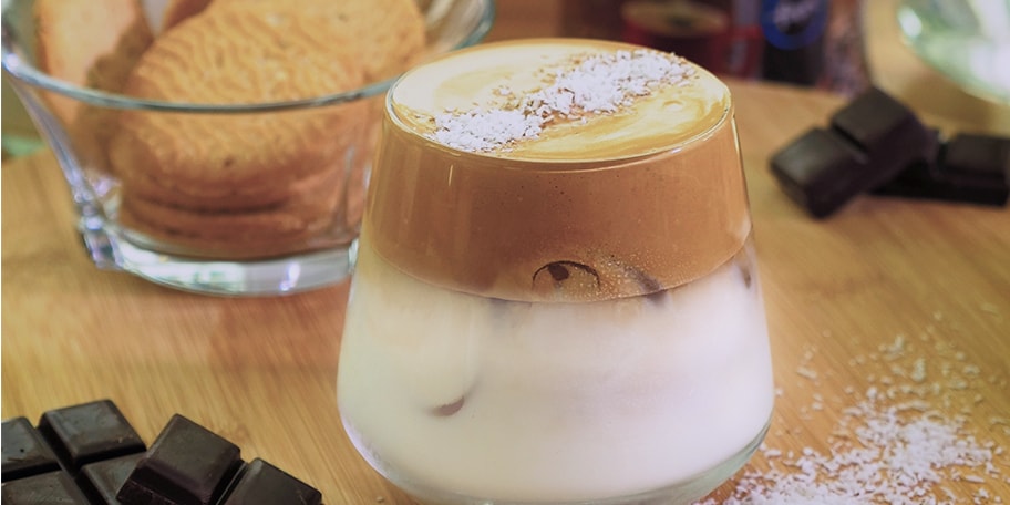 Dalgona Coffee "Vegan Coconut"